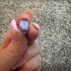 Pandora Purple Charm Bracelet